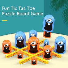Tic-Tac-Toe Game, Gobble Game, Board Game Indoor (1 Set) - dailyneed.life