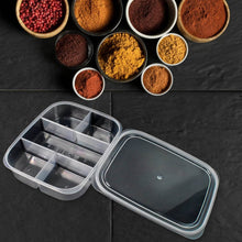Plastic 5- Compartment Excellent container Reusable Lunch Box (1 Pc) - dailyneed.life