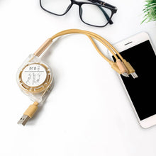 Retractable 3-in-1 Charger Cable for Phones & Android (1 Pc, Multi-USB) - dailyneed.life