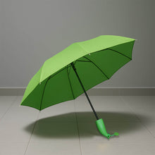 Green Stylish Banana Shaped Mini Foldable Umbrella - dailyneed.life