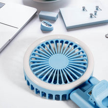 Clip Fan With Light, home, kitchen, Office Portable Fan, Rechargeable Fan - dailyneed.life