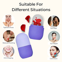 Beauty Ice Roller for Face & Eye Massage (Reusable, Purple / Without Box) - dailyneed.life