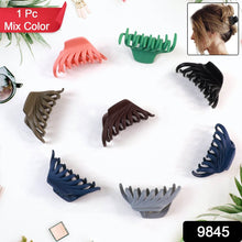 Plastic Hair Clamp Grip, Simple Matte Hair Barrette Clamp (1 Pc) - dailyneed.life