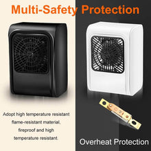 Room Heater 220V Brown Box Heater with Plug for Office & Bedroom Use - dailyneed.life