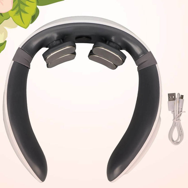 4 Heads Smart Electric Neck and Back Pulse Massager (1 Pc) - dailyneed.life