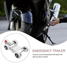 Heavy-Duty Motorcycle Front Wheel Parking Roller Stand (1 Pc) - dailyneed.life