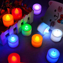 Multicolor LED Tealights Candles (24 Pack): Festive Decorations, Diwali - dailyneed.life