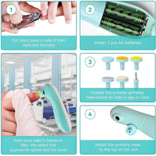 Safe Baby Nail Clippers | 6-in-1 Electric Trimmer Tool - dailyneed.life