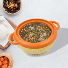 Insulated Hot Pot With Inner Stainless Steel Serving Casserole with Lid (800 ML Approx) - dailyneed.life