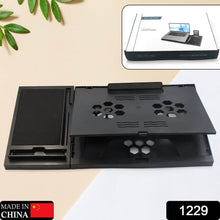Laptop Stand Suitable Portable Foldable Compatible with MacBook Notebook Tablet Tray Desk Table Book with Free Phone Stand - dailyneed.life