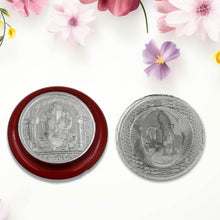 Ganesh Ji, Silver color Coin for Gift & Pooja | Silver Coin | Silver Coin / Diwali Gift (1 Pc / (Metal is not silver) - dailyneed.life
