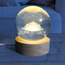 3D Crystal Ball lamps for Bedroom 3D Lamps for Home Decoration 3D Crystal Ball Night Light Gifts for Women Gifts for Men Room Decor Items for Bedroom for Friend and Family (1 Pc) - dailyneed.life