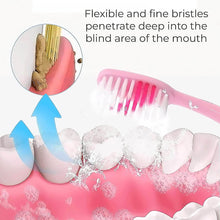2-in-1 Tooth Brush with Tongue Scraper, Soft Bristle & Long Handle (8Pcs) Soft Toothbrush - dailyneed.life