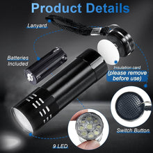 Portable Mini Torch - Super-Bright LED Flashlight with 3AAA Batteries Included - dailyneed.life