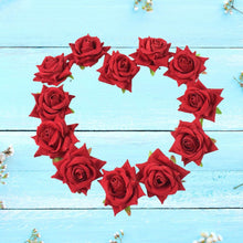 Flower Rose Hair Pin / Clip Velvet Flower Design (12 pcs Set / Red Color Only), Hair accessories - dailyneed.life