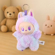 Light Purple Plush Toy Cartoon Keychain with Hook Colorful Light Purple Have a Seat Vinyl Plush Blind Box (1 Pc) - dailyneed.life