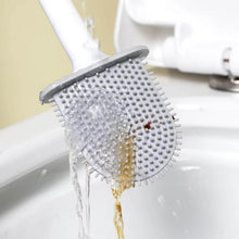 Portable Silicone Toilet Brush – Wall-Mounted, Anti-Drip Cleaner with Non-Slip Handle - dailyneed.life