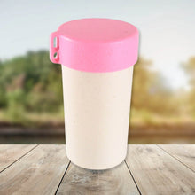 Travel Coffee Cup Portable Water Bottle Wheat Straw Coffee Tea Mug Coffee Mug with Lids for Coffee Tea (300 ML Approx) - dailyneed.life