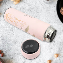 Printed Smart Vacuum Insulated Water Bottle with LED Temperature Display (1 Pc / 500 ML Approx / Multicolor) - dailyneed.life