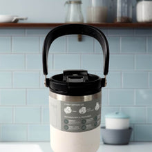 High Quality Stainless Steel Vacuum Glass Insulated Glass Coffee Cups Double Walled Travel Mug, Car Coffee Mug (With Lid & Handle / 1 Pc) - dailyneed.life