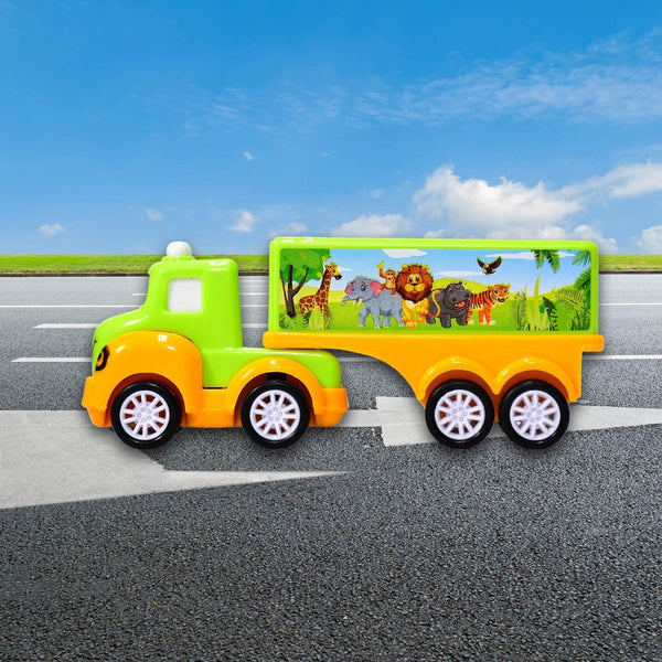Small Green and yellow Toy Truck. - dailyneed.life