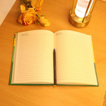 Hardcover Ruled Notebook with Calendar, Diary & 160 Pages 22x16 cm (1 Pc) - dailyneed.life