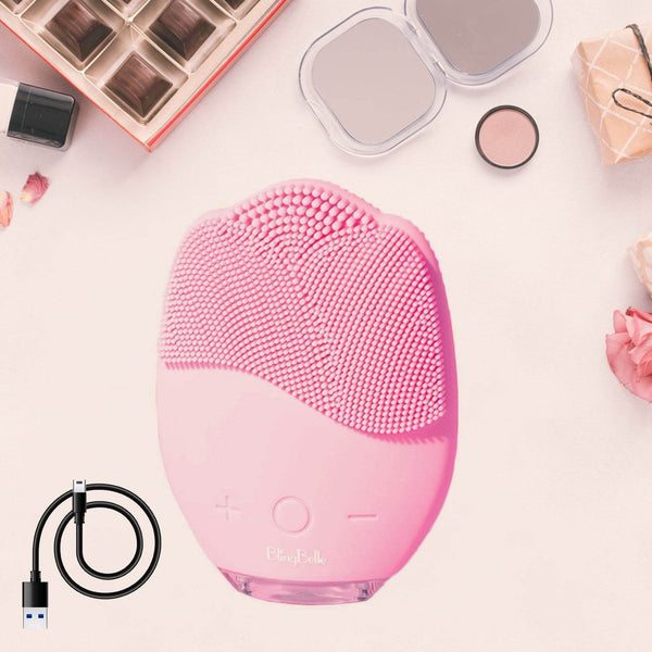 Rechargeable Sonic Silicone Face Cleansing Brush - dailyneed.life