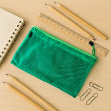 Zipper Mesh Pouch Multipurpose Travel Bag for Cosmetics Makeup Offices Supplies (25 x 16 cm) - dailyneed.life