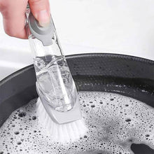 Dish Cleaning Brush with Built-in Liquid Soap Dispenser (1 Pc) - dailyneed.life