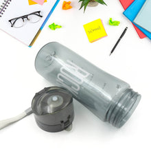 Plastic water bottle Outdoor Sport Bottle With Carry Case, leak proof BPA-free for travel cold and hot water Plastic water bottle with daily water intake for gym and children, Home, Travel, Office Use (1 pc ) - dailyneed.life