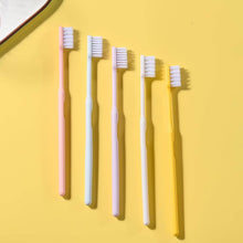 Plastic Toothbrush With Plastic Round Box (20 pcs Set) - dailyneed.life