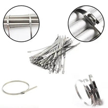 Stainless Steel Cable TIE (4.6x100MM / 10 pcs Set) - dailyneed.life