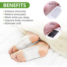 kinoki Cleansing Detox Foot Pads, Ginger & salt Foot Patch -10pcs (Free Size, White) - dailyneed.life