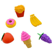 3D Food Fancy & Colorful Erasers – Cute Novelty Eraser Set for Kids & School Prize (1 Set / Mix Design & Color) - dailyneed.life