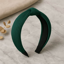 Women’s Ribbed Texture Knot Design Hairband (1 Pc / Mix Design) - dailyneed.life