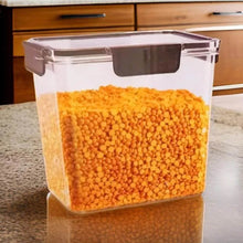 Food Storage Container Airtight Plastic Container with Easy Snap Lids (2500ml / 1 Pc) - dailyneed.life