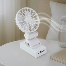 Rechargeable Mini Clip-On Desk Fan (1 Pc) - dailyneed.life