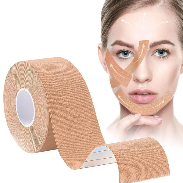 Face Lifting Tape, Myofascial Face Tightening Tape, 2.5 cm x 5 m (1 Pc) - dailyneed.life