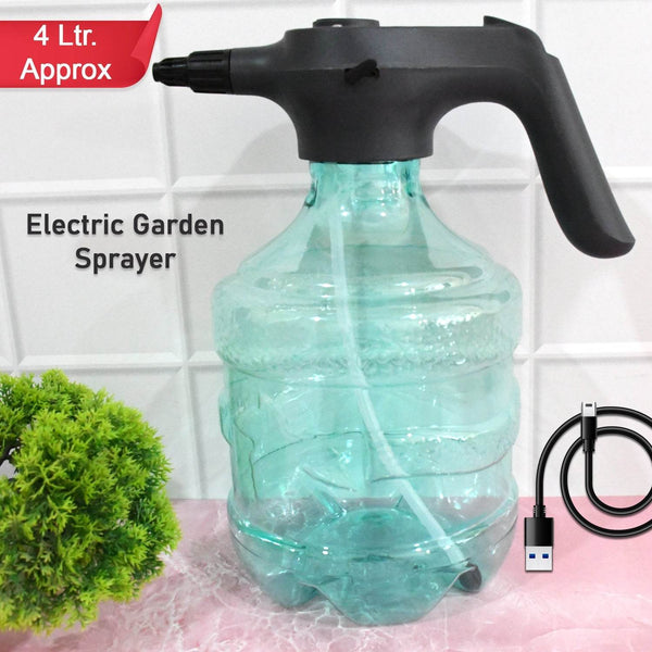 Electric Spray Bottle Garden Sprayer Automatic Watering Can (1 Pc / 4 Ltr. Approx) - dailyneed.life