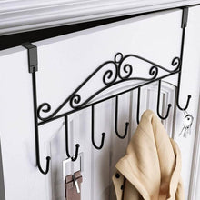 Over The Door Hanger Rack 7 Hooks Decorative Ognazier Hook (1 Pc) - dailyneed.life