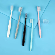 Kids Adults Ultra Soft-bristled Toothbrush With Cover (10 Pcs Set) - dailyneed.life