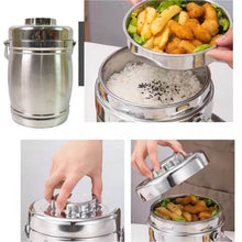 Stainless Steel Lunch Box, Insulated Lunch Box Double Vacuum‑Layer (2.2 Ltr.) - dailyneed.life