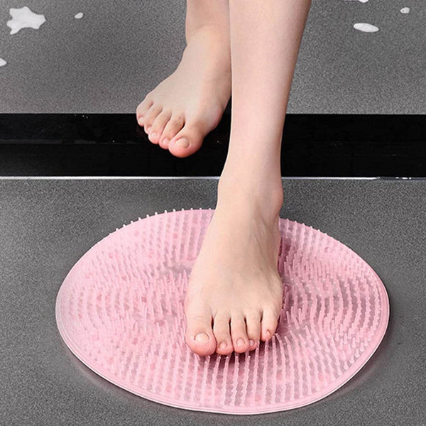 Round Shape Foot Rubbing / Bath Massager (30×30 CM / 1 Pc) - dailyneed.life