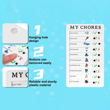 Portable My Chores Home Note Board Management Planning Memo Boards Reminding Time. (Size :- 20x12Cm) - dailyneed.life