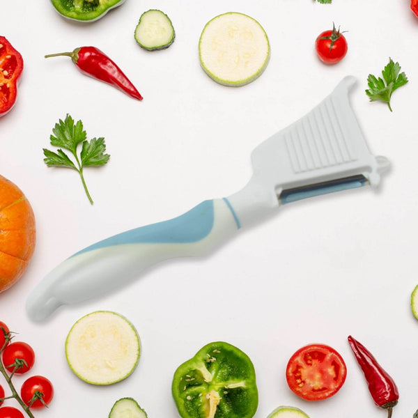 Multipurpose Peeler Brush – Stainless Steel Peeler with Cleaning Brush (1 Pc) - dailyneed.life