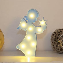 LED Angel Shape Night Light Desk Lamp (1 Pc / Battery Not Included) - dailyneed.life