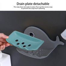 Fish Shape Double Layer Adhesive Waterproof Wall Mounted Soap Bar Holder Stand Rack for Bathroom Shower Wall Kitchen - dailyneed.life