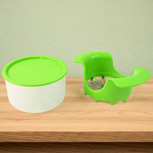 Apex Apple Cutter with Container – Unbreakable ABS Body & Stainless Steel Blades - dailyneed.life