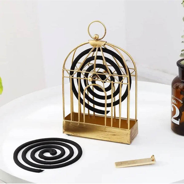 Mosquito Coil Holder, Vintage Style Durable Household Mosquito coil Stand for Office Home - dailyneed.life