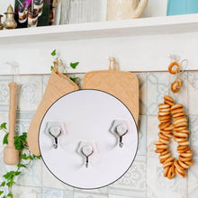 Multipurpose Self Adhesive Plastic Wall Hooks - 6 pcs - dailyneed.life